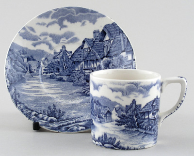 Coffee Can and Saucer